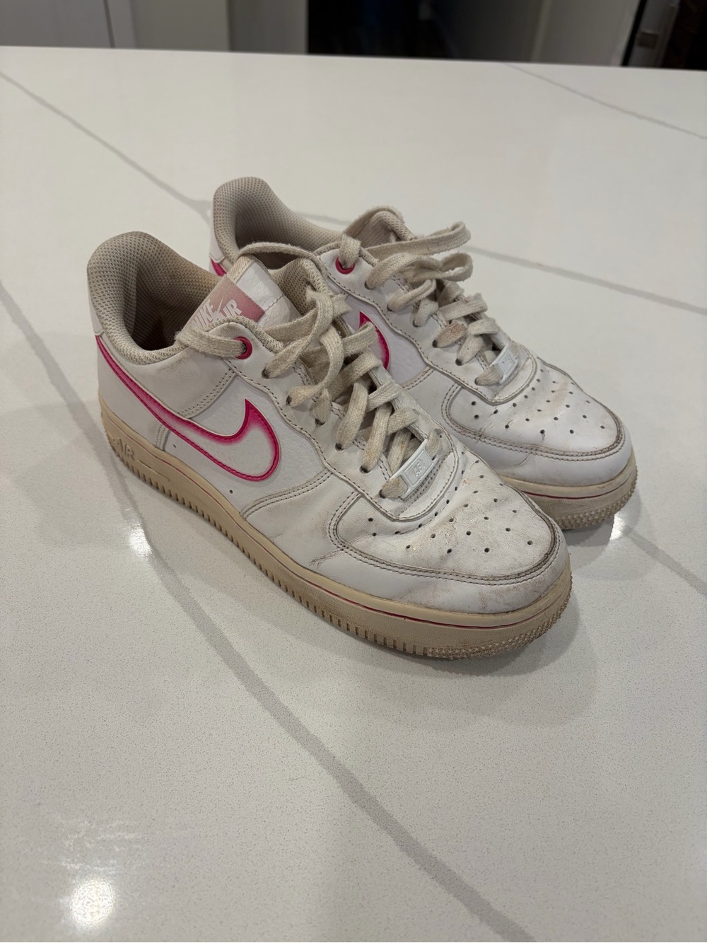 Women’s Nike Air Force 1 Low 'Airbrush Pink Gradient size 6.5 DD9683-100